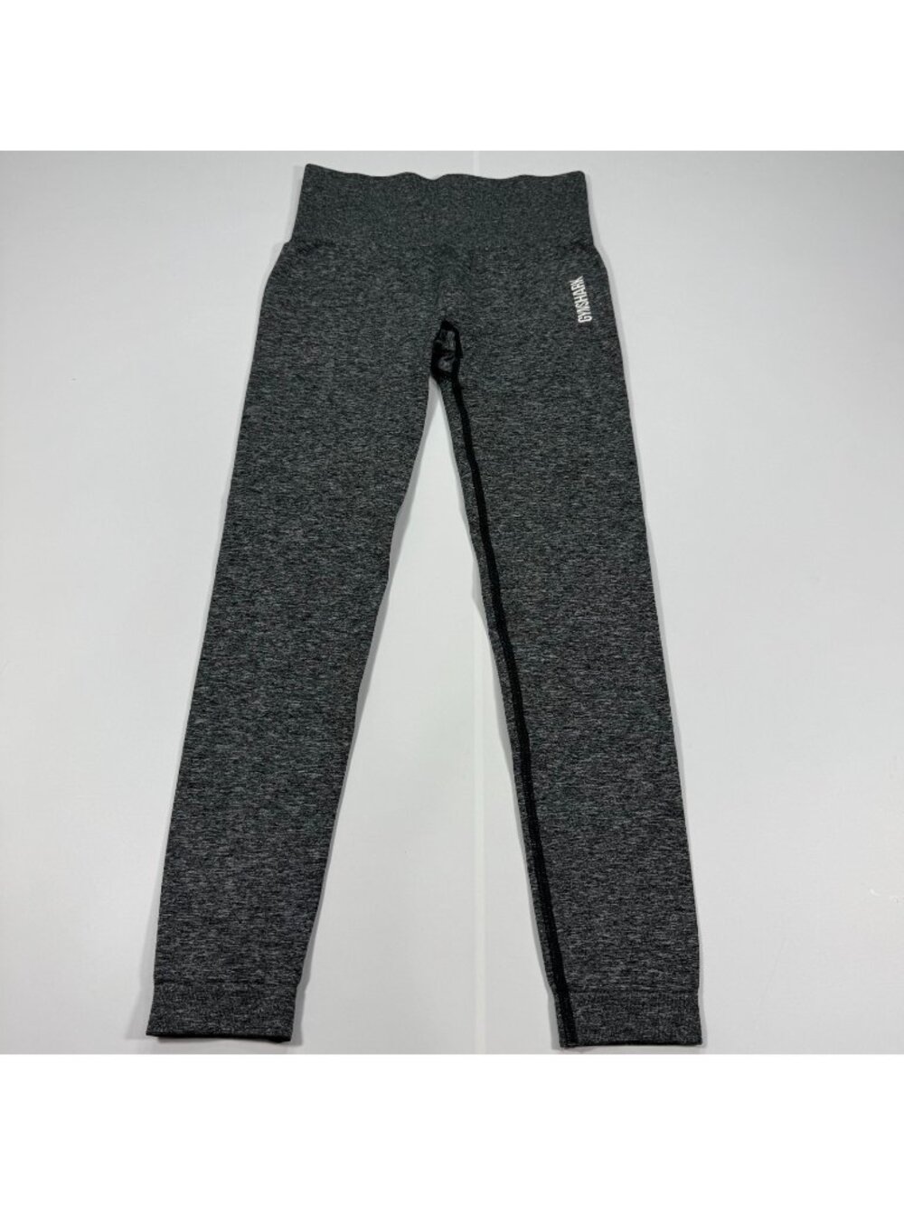 Gymshark Legging Womens XS Gray Polyamide Capri Performance Gym Workout Athletic